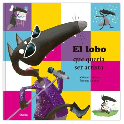 El lobo que quería ser artista. El lobo que quería ser artista.